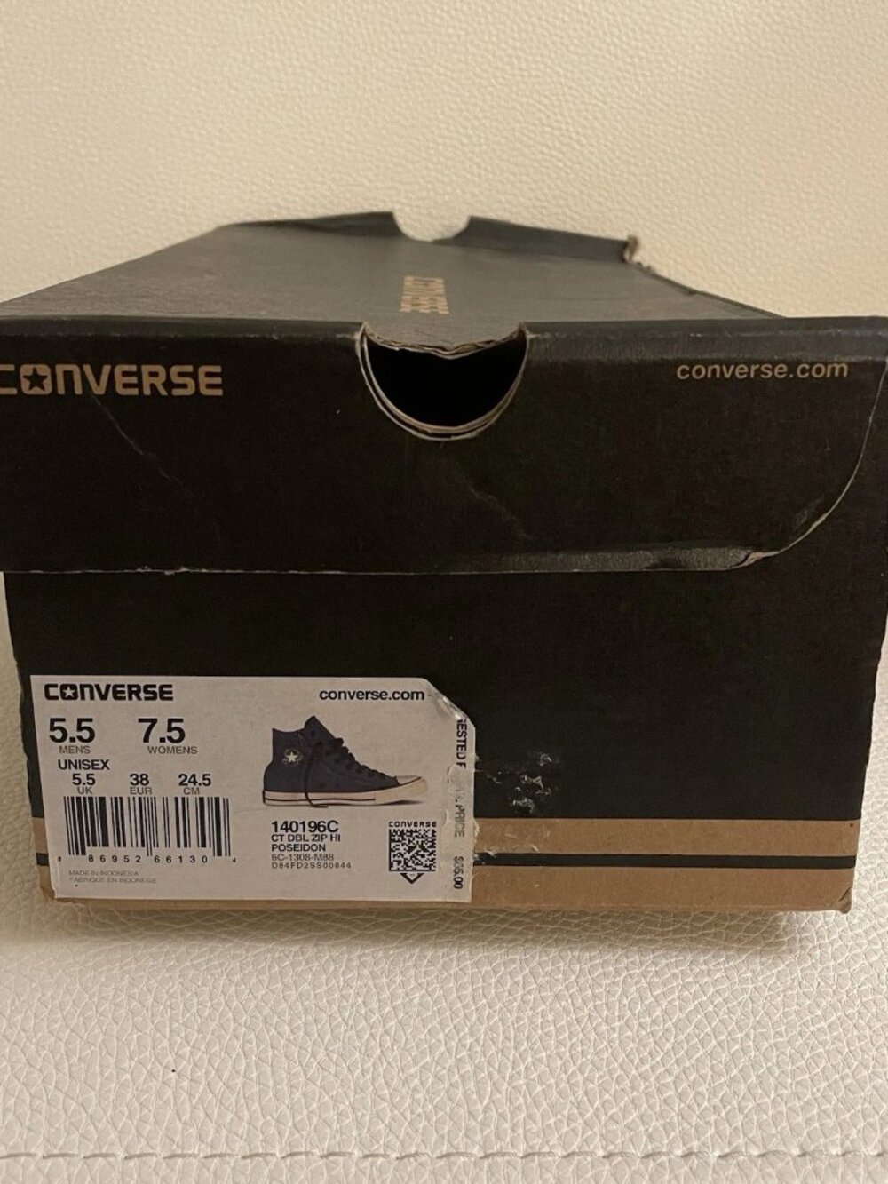 Converse Chuck Taylor All Star Poseidon Zip Unisex M5.5 W7.5 - Picture 9 of 10
